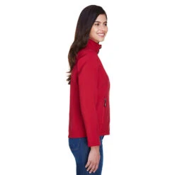 Core 365 Ladies' Cruise Two-Layer Fleece Bonded Soft Shell Jacket -All Seasons Uniforms Shop AC78184@2