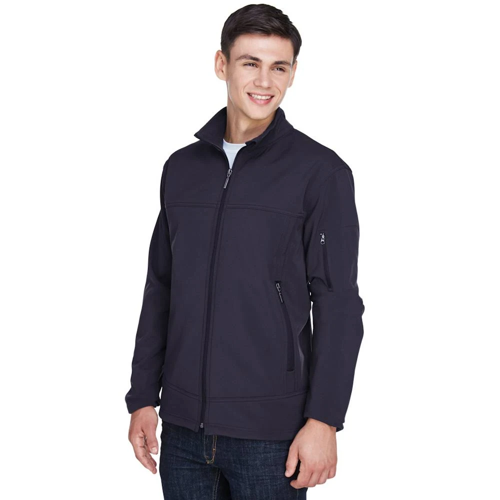 North End Men's Three-Layer Fleece Bonded Performance Soft Shell Jacket 4 North End Men's Three-Layer Fleece Bonded Performance Soft Shell Jacket - Image 2