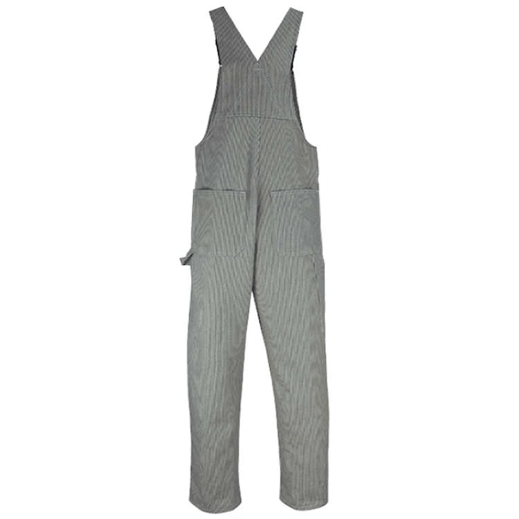 Big Bill Hickory Stripe Bib Overall With Zip Front Closure 4 Big Bill Hickory Stripe Bib Overall With Zip Front Closure - Image 2