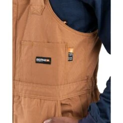 Berne BERNE Flame Resistant Deluxe Bib -All Seasons Uniforms Shop BEFRB05@3