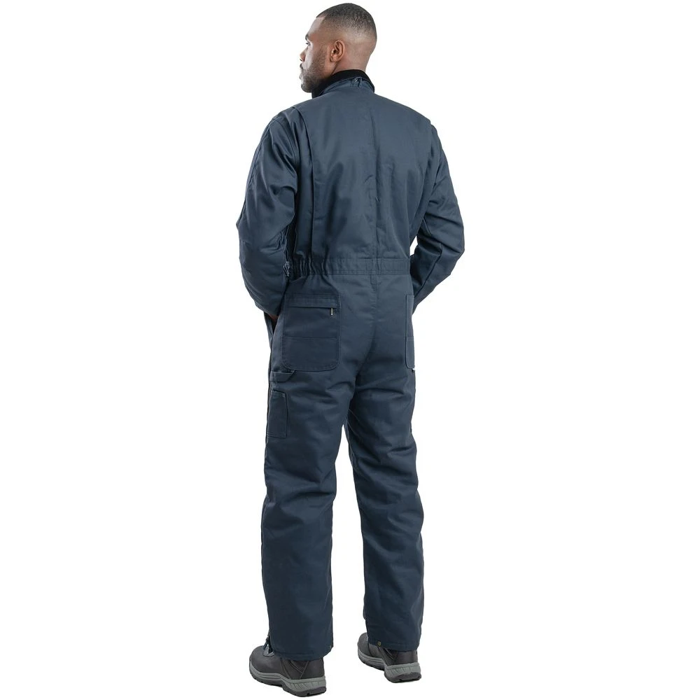 Berne Deluxe Twill Insulated Coverall Quilt Lined Zip To Hip 4 Berne Deluxe Twill Insulated Coverall Quilt Lined Zip To Hip - Image 2