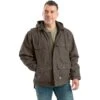 Berne Sanded Contractor Coat Fleece Lined 2 Berne Sanded Contractor Coat Fleece Lined -All Seasons Uniforms Shop BEJC613 1