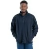 Berne Original Fleece Quarter Zip Thermal Lined Sweatshirt -All Seasons Uniforms Shop BESP250
