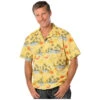 Blue Generation Adult Cocktail Print Camp Short Sleeve Shirt -All Seasons Uniforms Shop BG3104