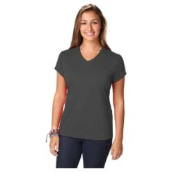 Blue Generation Ladies' Value Wicking V-Neck Performance T-Shirt