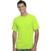 Bayside 50/50 Short Sleeve T-Shirt With Pocket -All Seasons Uniforms Shop BY1725