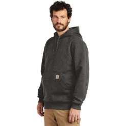 Carhartt Men's Paxton Heavyweight Hooded Sweatshirt - Rain Defender 11 Carhartt Men's Paxton Heavyweight Hooded Sweatshirt - Rain Defender -All Seasons Uniforms Shop CA100615@4 1