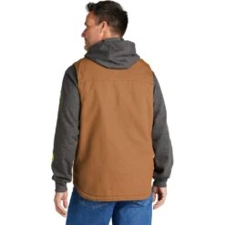 Carhartt Sherpa-Lined Mock Neck Vest -All Seasons Uniforms Shop CA104277@3