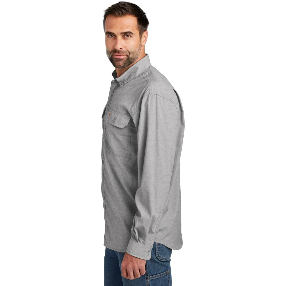 Carhartt Force® Solid Long Sleeve Shirt 4 Carhartt Force® Solid Long Sleeve Shirt - Image 2