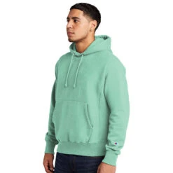 Champion ® Reverse Weave ® Garment-Dyed Hooded Sweatshirt -All Seasons Uniforms Shop CHGDS101@3