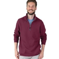 Charles River Crosswind Quarter Zip Sweatshirt