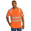 Custom CornerStone® ANSI 107 Class 3 Mesh Tee 2 Custom CornerStone® ANSI 107 Class 3 Mesh Tee -All Seasons Uniforms Shop CSCS202