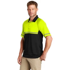 CornerStone® Select Lightweight Snag-Proof Enhanced Visibility Polo -All Seasons Uniforms Shop CSCS423@4