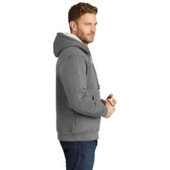 CornerStone® Heavyweight Sherpa-Lined Hooded Fleece Jacket -All Seasons Uniforms Shop CSCS625@3