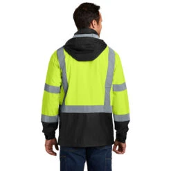 CornerStone® ANSI 107 Class 3 Safety Windbreaker -All Seasons Uniforms Shop CSCSJ25@2