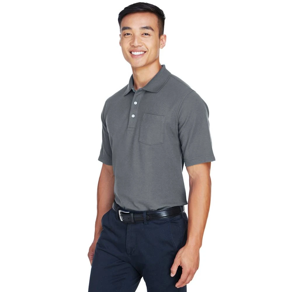 Devon & Jones Men's DRYTEC20™ Performance Pocket Polo 4 Devon & Jones Men's DRYTEC20™ Performance Pocket Polo - Image 2