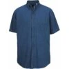 Edwards Men's Short Sleeve Casual Mid-Weight Denim Shirt -All Seasons Uniforms Shop ED1013