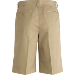 Edwards Men's Utility Chino Flat Front Short -All Seasons Uniforms Shop ED2437@1