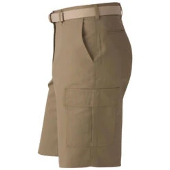 Edwards Men's Blended Chino Flat Front Cargo Longer Short 8 Edwards Men's Blended Chino Flat Front Cargo Longer Short -All Seasons Uniforms Shop ED2485@2 1