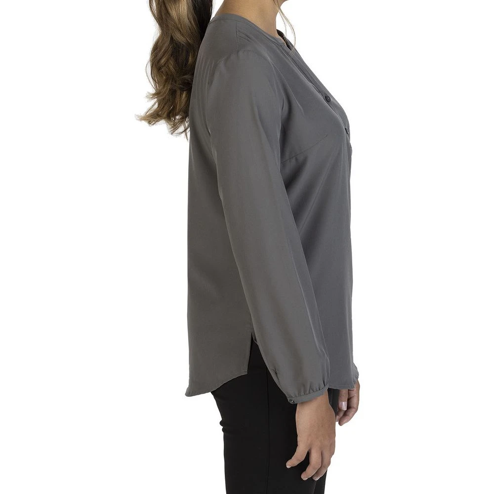 Edwards Ladies' Open V-Neck Long Sleeve Blouse 6 Edwards Ladies' Open V-Neck Long Sleeve Blouse - Image 4