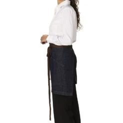 Edwards 3-Pocket Denim Waist Apron 9 Edwards 3-Pocket Denim Waist Apron -All Seasons Uniforms Shop ED9098@3