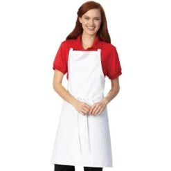 Fashion Seal 40" Classic Bib Apron-Sold In Dozens