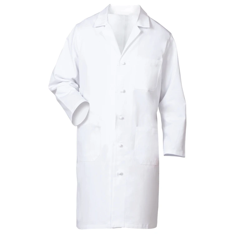 Fashion Seal Unisex Heavyweight Sanforized Cotton Twill Lab Coat - 3 Pocket / Knot Button / 2-Pc Back Belt With 2 Button Adjustable Closure 3 Fashion Seal Unisex Heavyweight Sanforized Cotton Twill Lab Coat - 3 Pocket / Knot Button / 2-Pc Back Belt With 2 Button Adjustable Closure