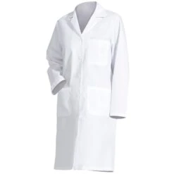 Fashion Seal Ladies' Poplin 39" Lab Coat - 3 Pocket / 2-Pc Back Belt With Button Closure