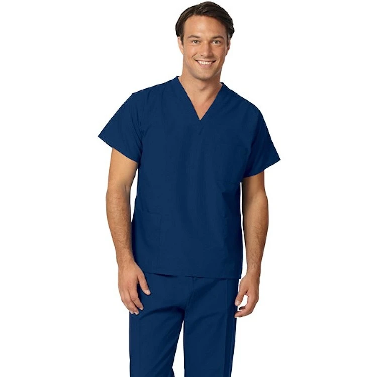 Fashion Seal Reversible Unisex V-Neck Scrub Shirt - Fashion Blend 3 Fashion Seal Reversible Unisex V-Neck Scrub Shirt - Fashion Blend