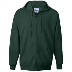 Hanes Ultimate Cotton Full-Zip Hooded Sweatshirt -All Seasons Uniforms Shop HAF280@1