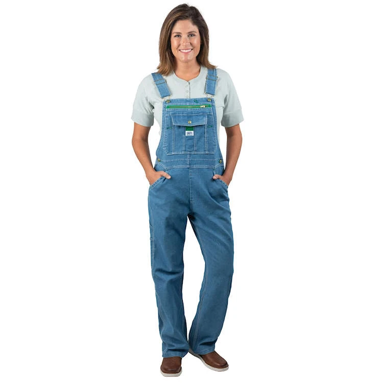 Liberty Women's Washed Denim Bib Overall 3 Liberty Women's Washed Denim Bib Overall