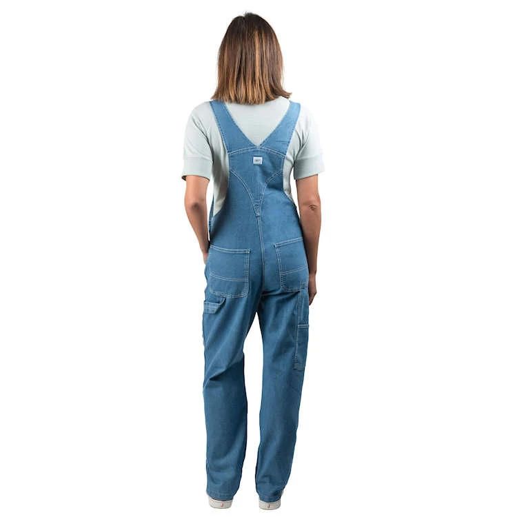 Liberty Women's Washed Denim Bib Overall 4 Liberty Women's Washed Denim Bib Overall - Image 2