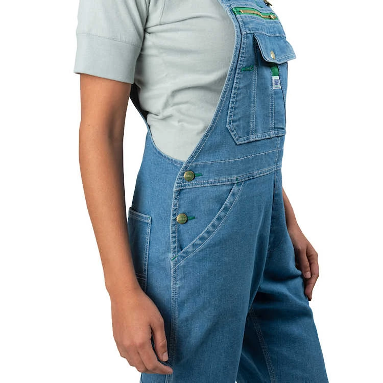 Liberty Women's Washed Denim Bib Overall 5 Liberty Women's Washed Denim Bib Overall - Image 3