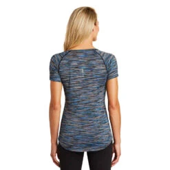 OGIO® ENDURANCE Ladies' Short Sleeve Verge Scoop Neck -All Seasons Uniforms Shop OGLOE326@1 1