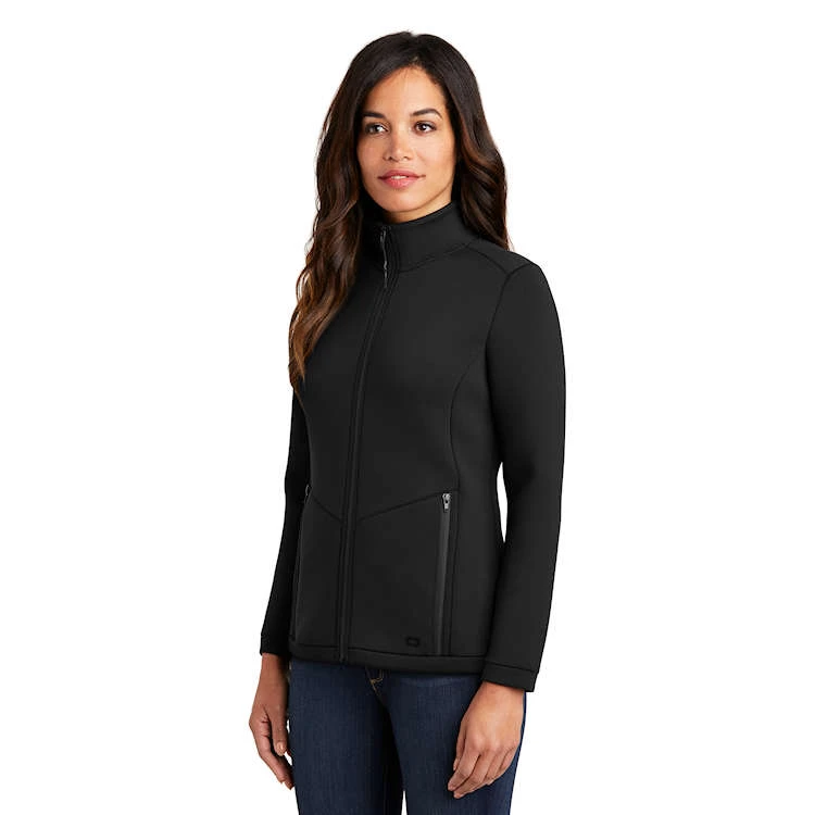 CLEARANCE OGIO® Ladies' Axis Bonded Jacket 6 CLEARANCE OGIO® Ladies' Axis Bonded Jacket - Image 4