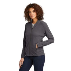 OGIO® Ladies' Hinge Full Zip Fleece -All Seasons Uniforms Shop OGLOG820@3 1