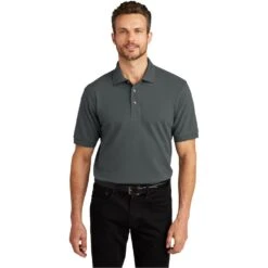 Port Authority® Heavyweight Cotton Pique Polo