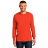Port & Company® Long Sleeve Essential Pocket Tee 1 Port & Company® Long Sleeve Essential Pocket Tee -All Seasons Uniforms Shop PCPC61LSP 1