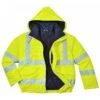 Portwest Bizflame Rain Hi-Vis Anti-Static Flame Resistant Bomber Jacket -All Seasons Uniforms Shop PWUS773