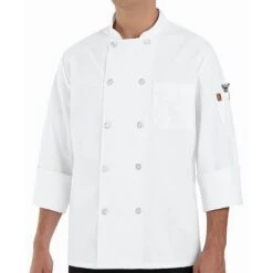 Chef Designs Ten Pearl Button Chef Coat