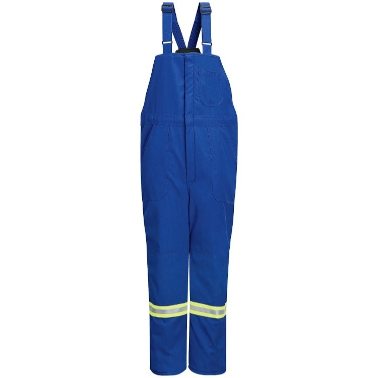 Bulwark Deluxe Insulated Bib Overall With Reflective Trim - Nomex IIIA 3 Bulwark Deluxe Insulated Bib Overall With Reflective Trim - Nomex IIIA