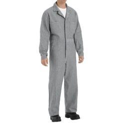 Red Kap 100% Cotton Coverall - Button Front