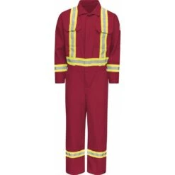 Bulwark Premium Coverall With CSA Compliant Reflective Trim - Nomex IIIA