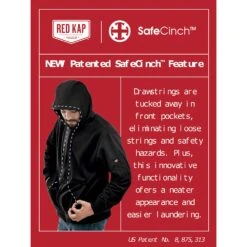 Red Kap Performance Work Hoodie -All Seasons Uniforms Shop RCHJ10@4