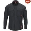 Bulwark IQ Series Comfort Woven Lightweight Shirt CAT2 1 Bulwark IQ Series Comfort Woven Lightweight Shirt CAT2 -All Seasons Uniforms Shop RCQS50