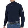 Bulwark FR Excel FR Tagless Mock Turtleneck - 6.25 Oz. HRC2 2 Bulwark FR Excel FR Tagless Mock Turtleneck - 6.25 Oz. HRC2 -All Seasons Uniforms Shop RCSEK2