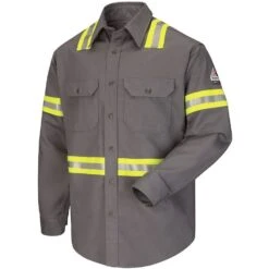 Bulwark Enhanced Visibility Uniform Shirt - Excel FR Comfortouch - 7.0 Oz.