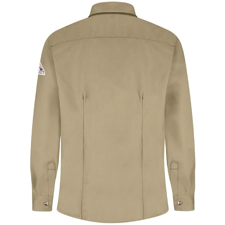 Bulwark FR Women's Excel FR ComforTouch Dress Shirt - 7.0 Oz. HRC2 4 Bulwark FR Women's Excel FR ComforTouch Dress Shirt - 7.0 Oz. HRC2 - Image 2