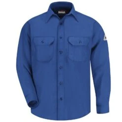Bulwark FR Nomex IIIA Button Front Uniform Shirt - 6 Oz. HRC1