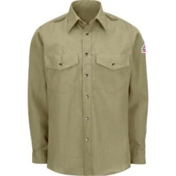 Bulwark FR Nomex IIIA Snap Front Uniform Shirt - 4.5 Oz. HRC1